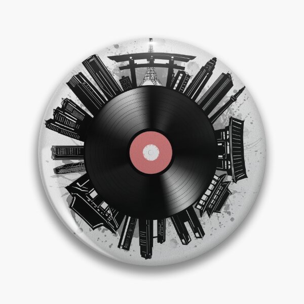 Item preview, tokyo skyline vinyl designed and sold by BekimART2.