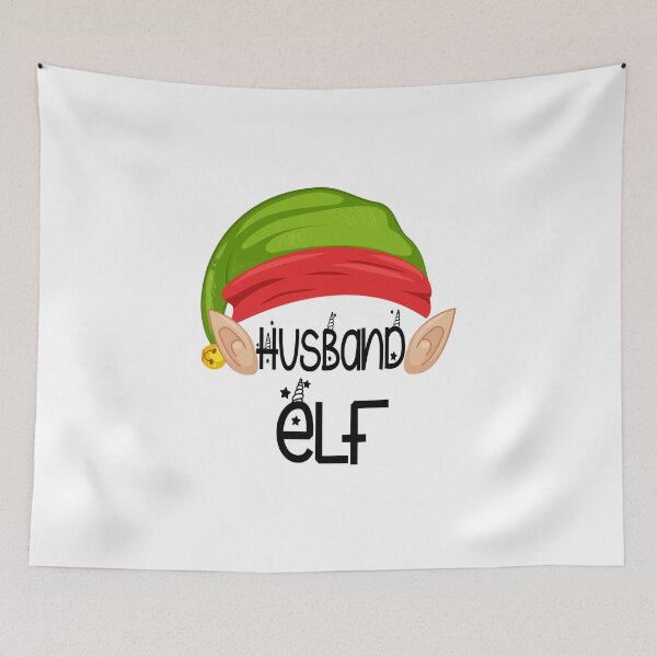 Item preview, Husband Elf Christmas Gift - Husbands Day Gift - Merry Christmas - Happy Holidays - Family Matching designed and sold by biigshow.