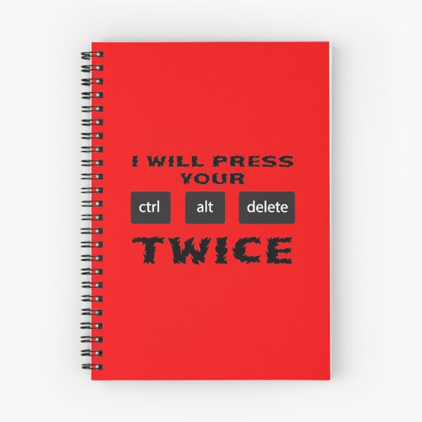 Item preview, I will press your ctrl alt delete twice. designed and sold by Jurie Maree.