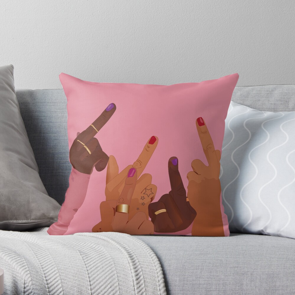 Item preview, Throw Pillow designed and sold by S3Illustration.