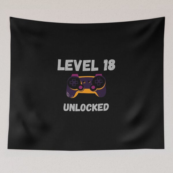 Item preview, Level 18 Unlocked designed and sold by MayaCordalia.