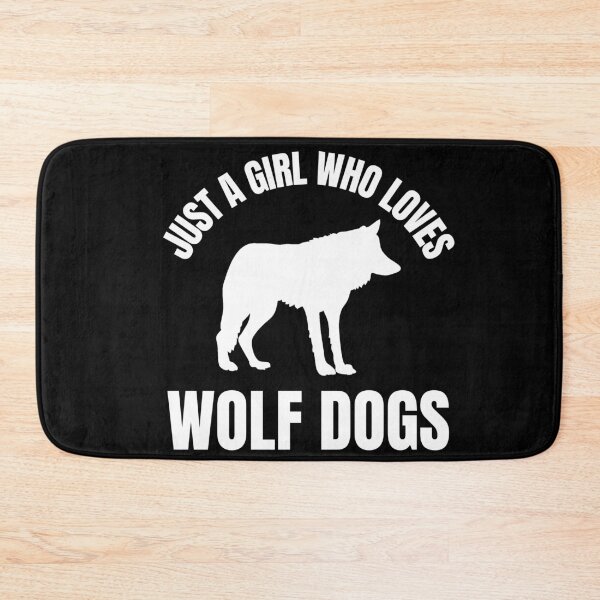 Item preview, Just A Girl Who Loves Wolf Dogs designed and sold by TeePartyHost.