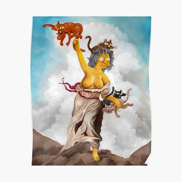 Lady Abernathy Alienating the People Poster