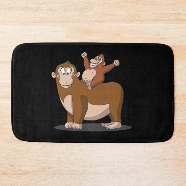 Item preview, Mountain gorilla threatened animal designed and sold by Monkey Ful.