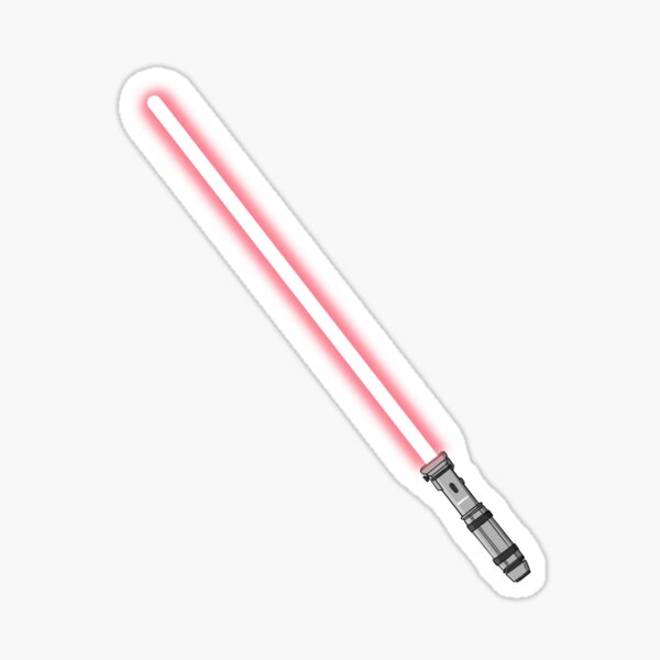 Item preview, Pink lightsaber sticker designed and sold by aendromedas.