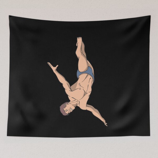 Item preview, Tower diving men stretched designed and sold by Monkey Ful.