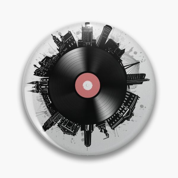 Item preview, warsaw skyline vinyl designed and sold by BekimART2.