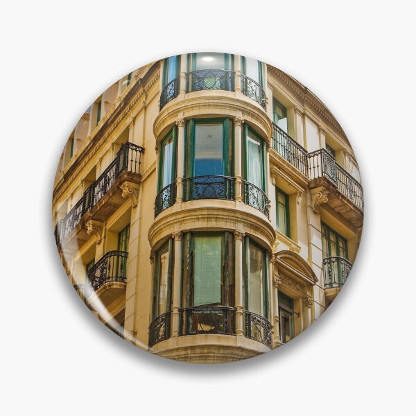 Item preview, Corner Building with Round Windows designed and sold by dbvirago.