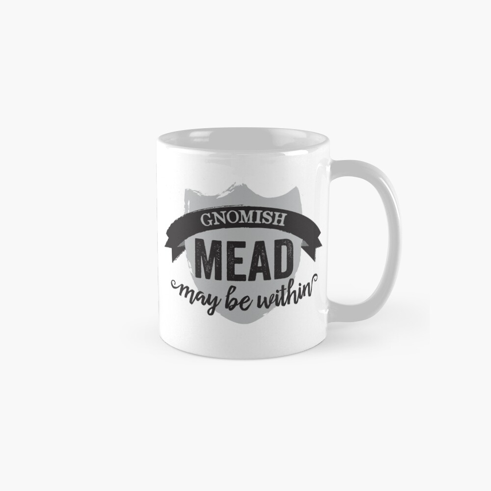 "Gnomish Mead" Mug by roguecrusade Redbubble