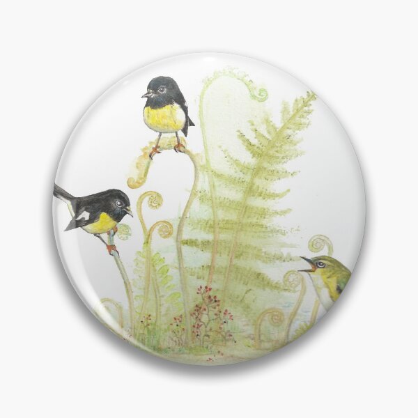 Item preview, Tomtits with Rifleman designed and sold by Linda Bassett.