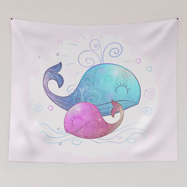 Item preview, Cute Whales designed and sold by kalud-zoldyck.