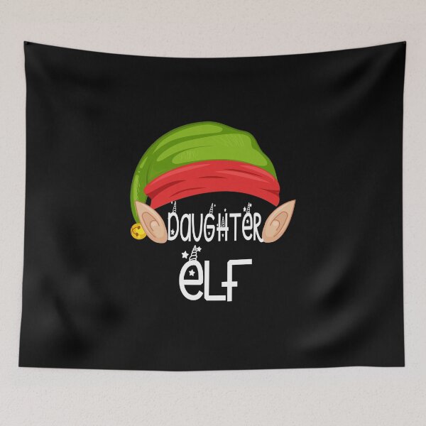 Item preview, Daughter Elf Christmas Gift - Daughters Day Gift - Merry Christmas - Happy Holidays - Family Matching designed and sold by biigshow.