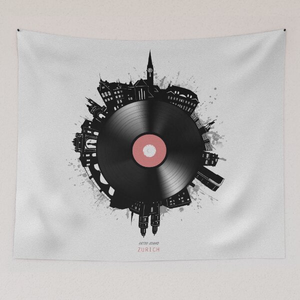 Item preview, zurich skyline vinyl designed and sold by BekimART2.