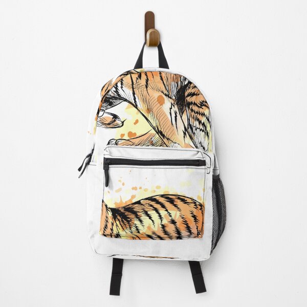 Item preview, Illustration of a tiger running designed and sold by kalud-zoldyck.