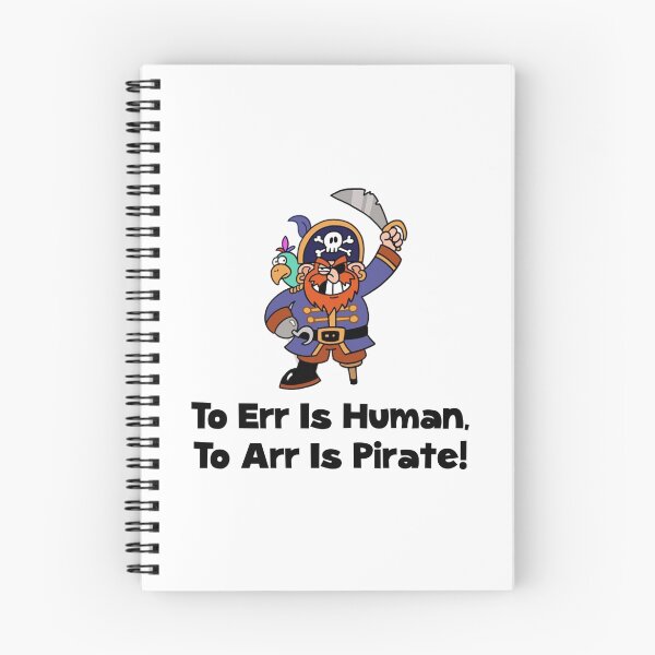 Item preview, To Arr Is Pirate Cartoon designed and sold by TheBestStore.