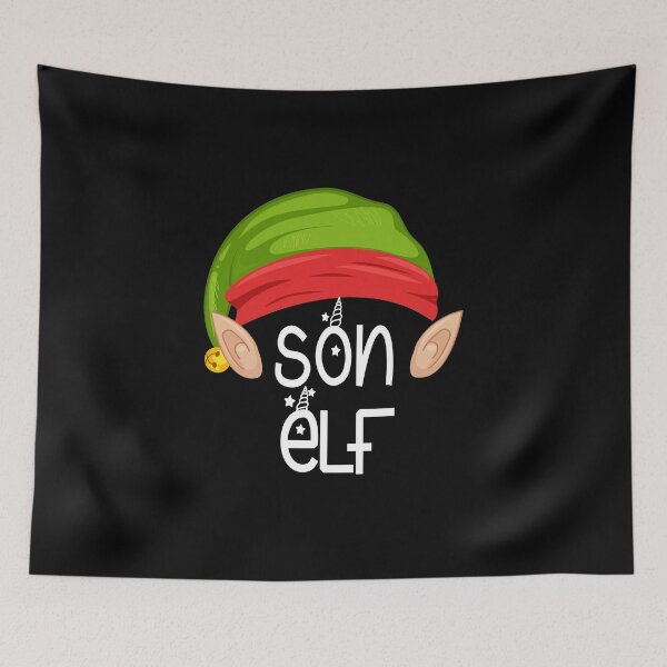 Item preview, Son Elf Christmas Gift - Sons Day Gift - Merry Christmas - Happy Holidays - Family Matching designed and sold by biigshow.