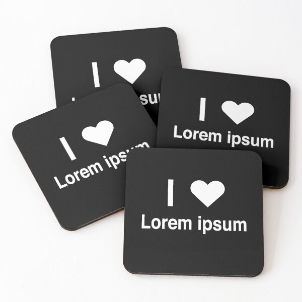 Item preview, I Heart Lorem Ipsum designed and sold by mralphcreative.