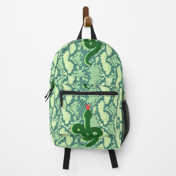 Item preview, Green Snakey snake skin designed and sold by AJSkinnerPrints.