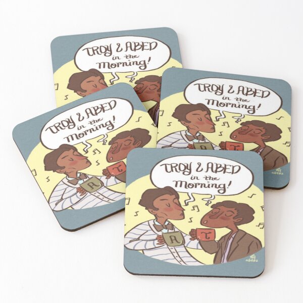 Item preview, Troy & Abed designed and sold by NinesRBShop.