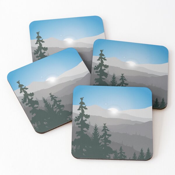 Item preview, Sunrise Mountain Scene Idahome Adventure designed and sold by idahoadventure.