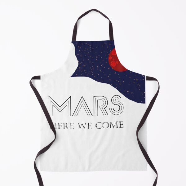 Item preview, mars here we come cute design designed and sold by GraphicBit.