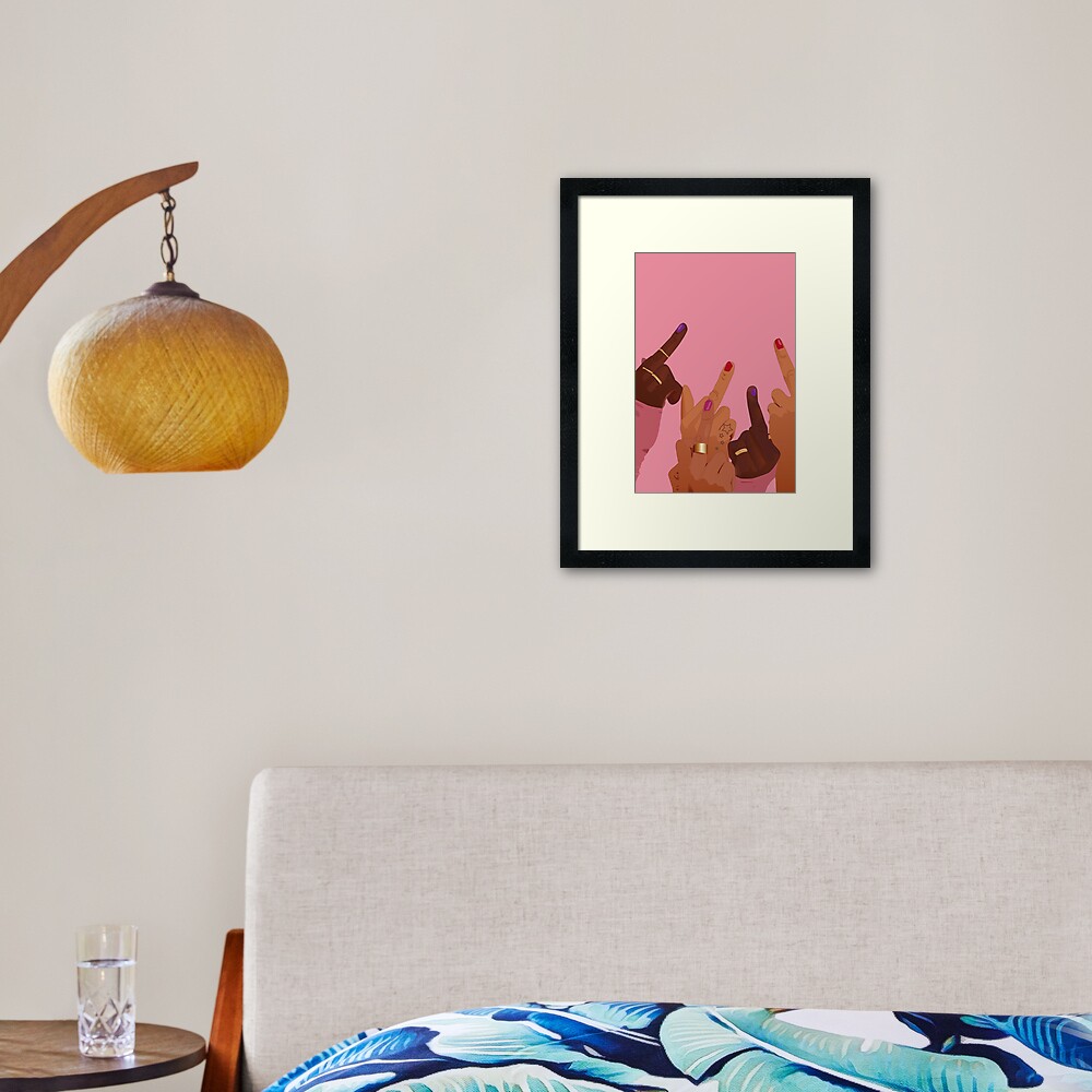 Item preview, Framed Art Print designed and sold by S3Illustration.