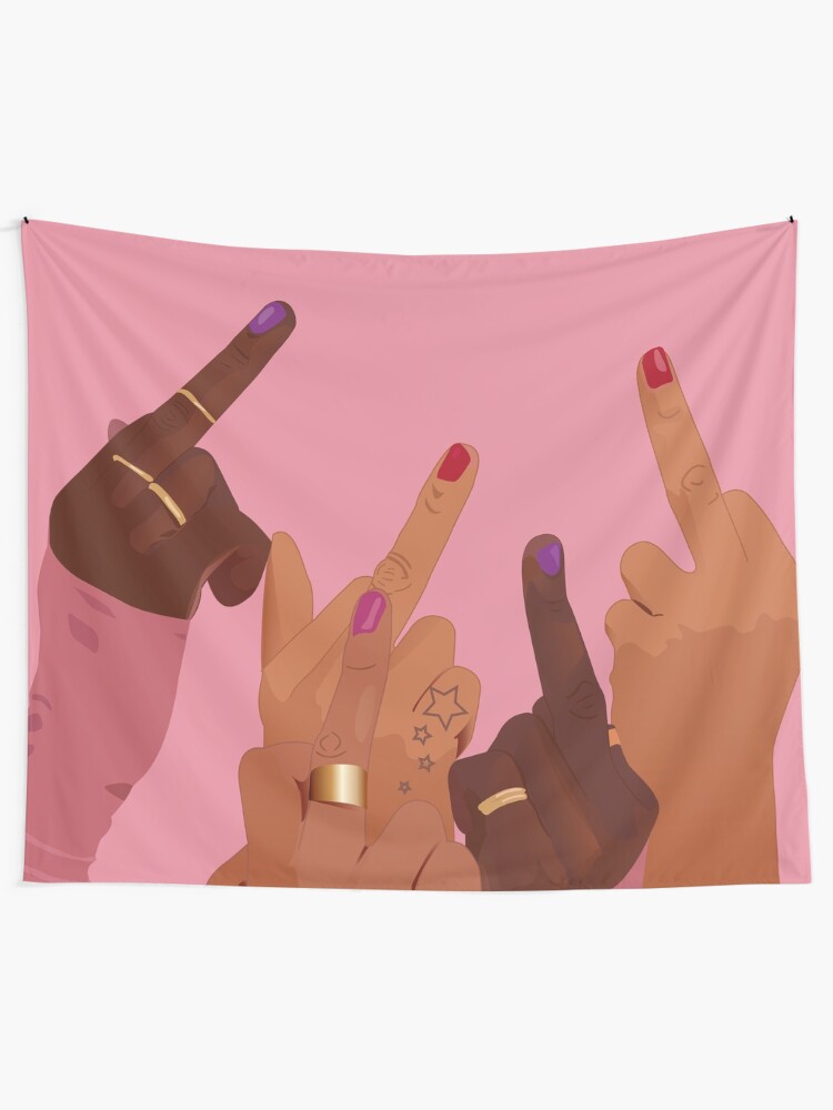 Alternate view of PYNK Tapestry