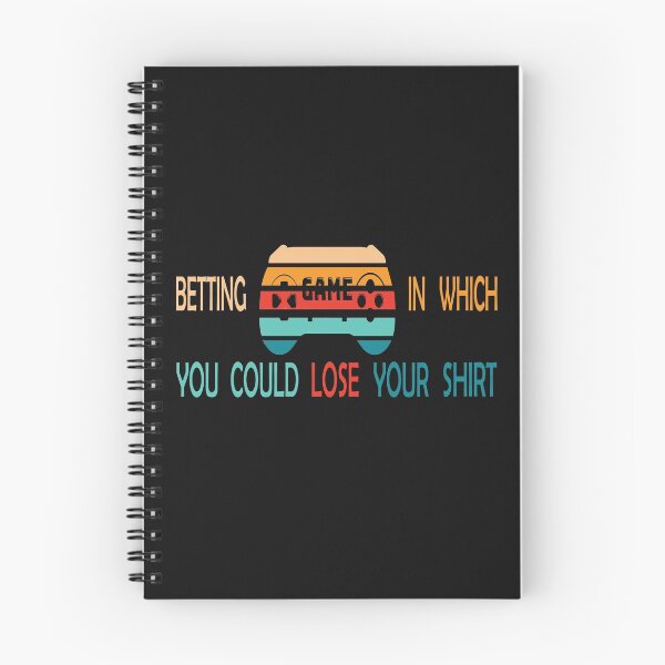 Item preview, Betting Game In Which You Could Lose Your Shirt -Retro  designed and sold by Salahboulehoual.