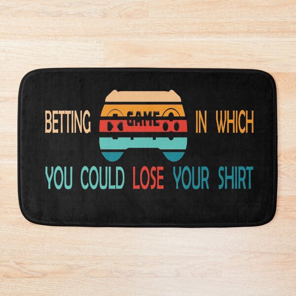 Item preview, Betting Game In Which You Could Lose Your Shirt -Retro  designed and sold by Salahboulehoual.