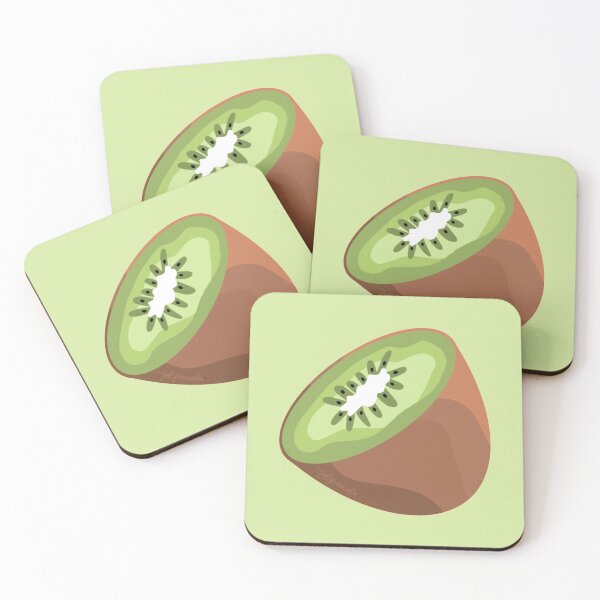 Item preview, Cute & Colorblocked Kiwi designed and sold by JD-PANDA.