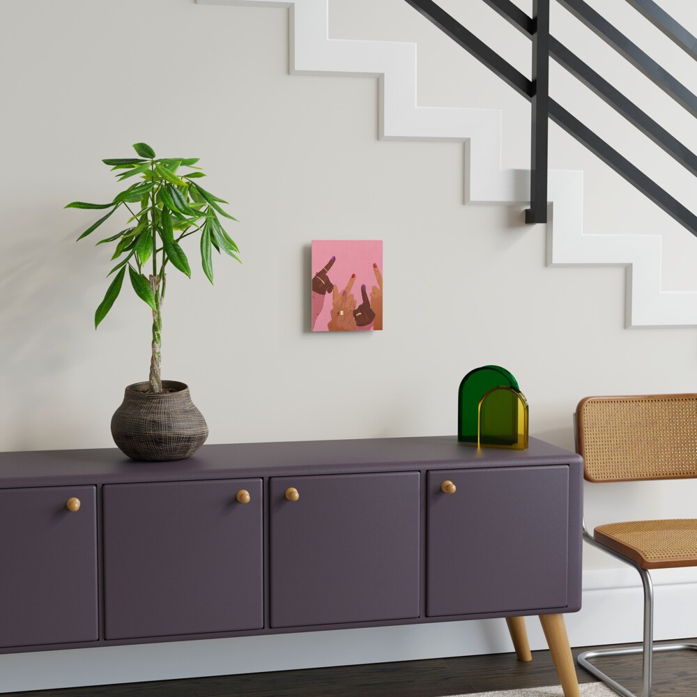 Item preview, Canvas Mounted Print designed and sold by S3Illustration.