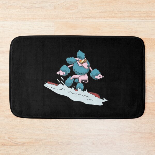 Item preview, Poodle dog on the snowboard designed and sold by Monkey Ful.