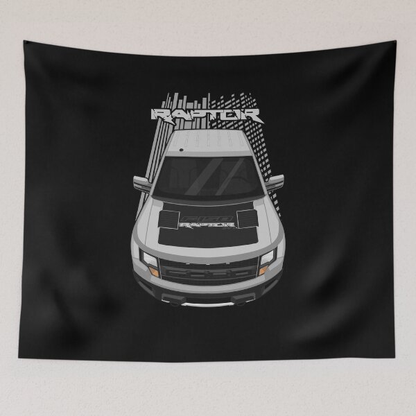 Item preview, Ford F150 SVT Raptor 2010-2014 - Silver and Black designed and sold by V8social.