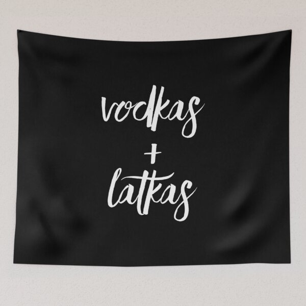 Item preview, vodkas and latkas designed and sold by RiseandShineTee.