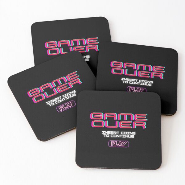 Item preview, Game over designed and sold by Merchbybells.