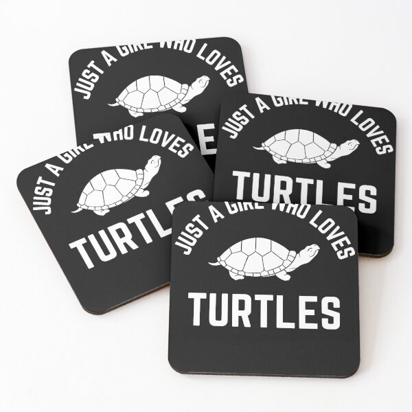 Item preview, Just A Girl Who Loves Turtles designed and sold by TeePartyHost.