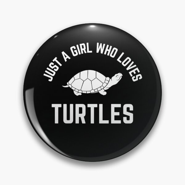 Item preview, Just A Girl Who Loves Turtles designed and sold by TeePartyHost.