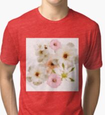 Lovely floral paint Tri-blend T-Shirt