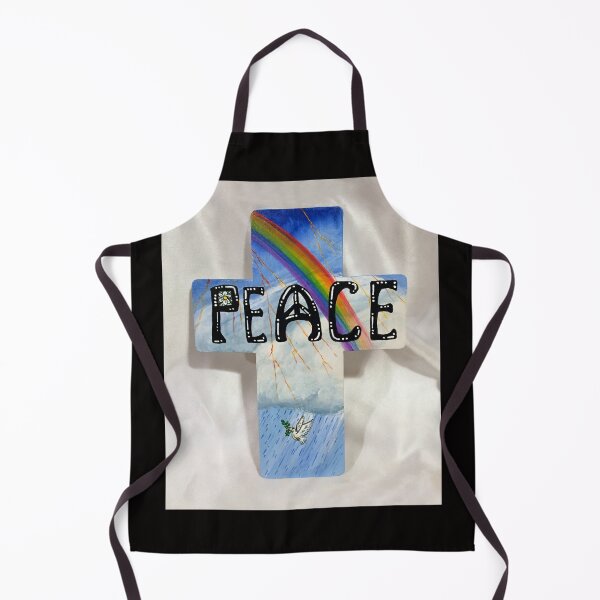 Item preview, Wooden Peace Cross designed and sold by WildestArt.