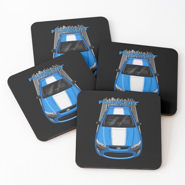 Item preview, Ford FPV Pursuit UTE - Blue - White Stripe designed and sold by V8social.