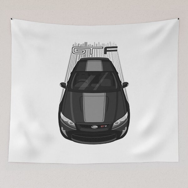 Item preview, Ford Falcon GT-F 351 - Black - Silver Stripe designed and sold by V8social.