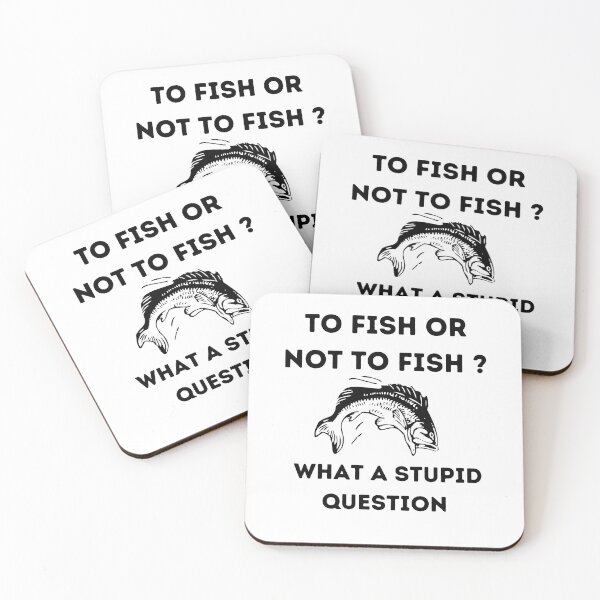 Artikelvorschau, Fischen oder nicht fischen Was für eine dumme Frage Lustiges T-Shirt entworfen und verkauft von lhousshop.