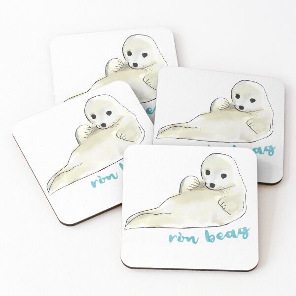 Item preview,  Ròn Beag - Little Seal - Scottish Gaelic Watercolour designed and sold by smeuran.