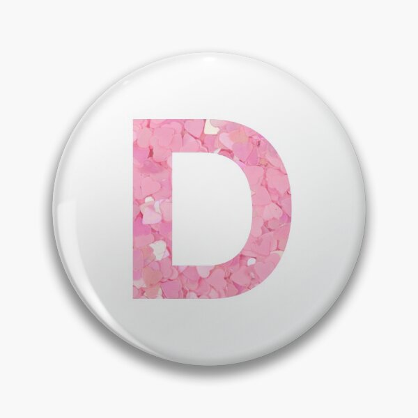 Item preview, letter d pink designed and sold by lucreziaa.