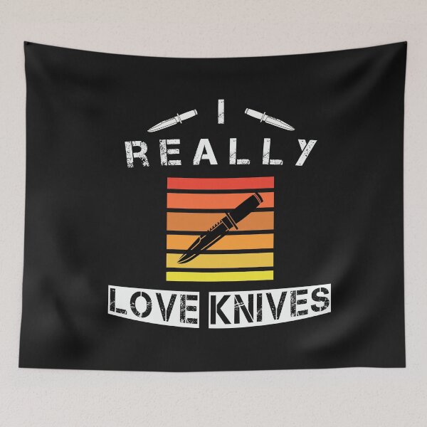 Item preview, I Really Love Knives - Knife Collector Gift designed and sold by SharpThreadZ.