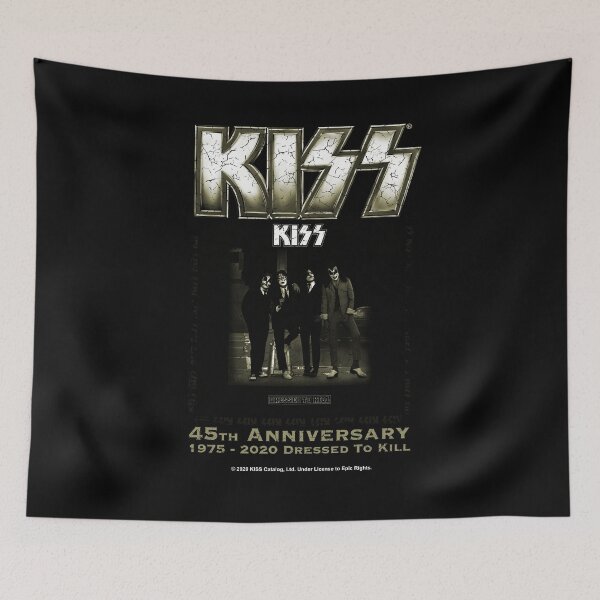 Item preview, KISS ® Fan Art | Dressed To Kill | 45th Anniversary designed and sold by Petra Becker.