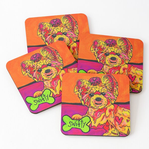 Item preview, Stylin' Swifty Valentine Yorkie designed and sold by Amanda A. Anthony.