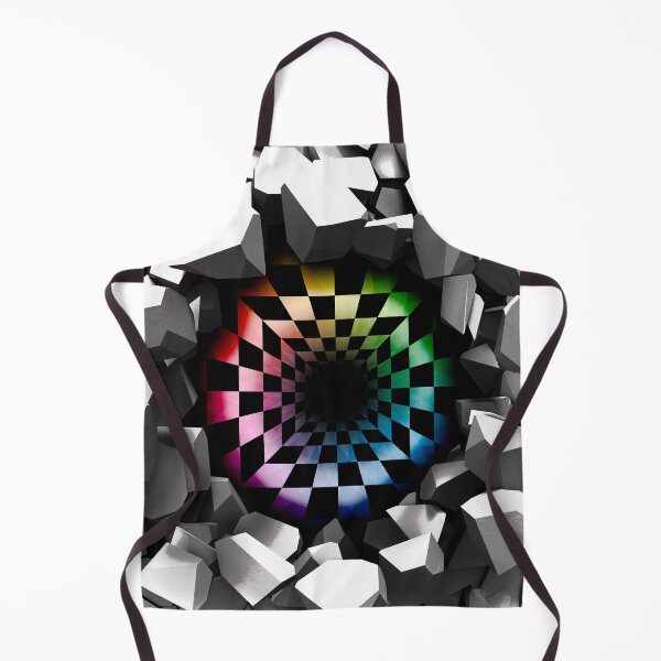 Item preview, Optical Illusion of a holographic 3d Ripped Hole inside tops, cases, posters, etc. designed and sold by YourIllusion.