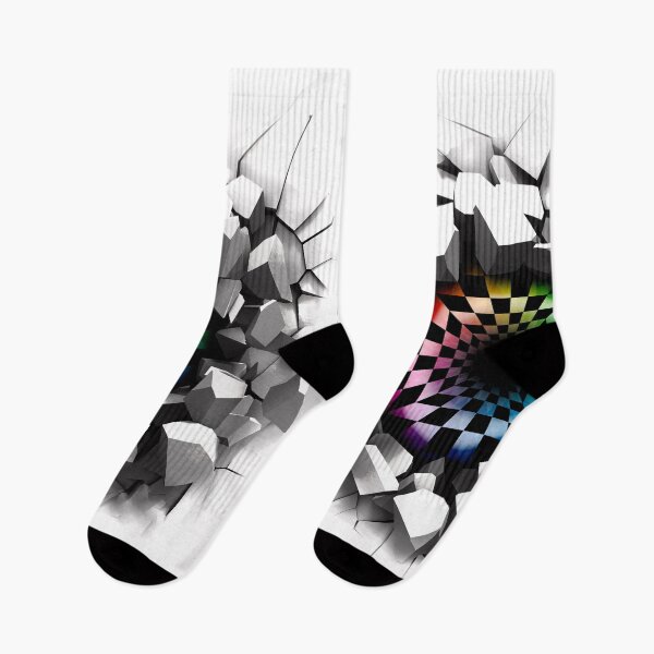 Item preview, Optical Illusion of a holographic 3d Ripped Hole inside tops, cases, posters, etc. designed and sold by YourIllusion.
