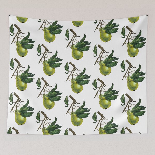 Item preview, Succulent pear on branch with leaves designed and sold by CecyLL.